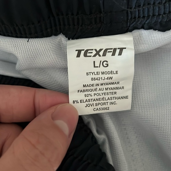 Red and Black Quick-Dry Board Shorts - Picture 3 of 3